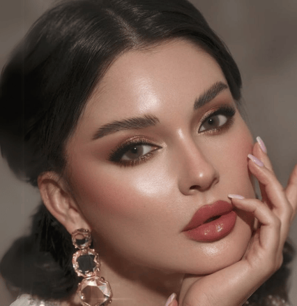 Glam up Party Makeover (Heavy Base Shimmery Eye look Costume setting Hijab, Free- Lash)